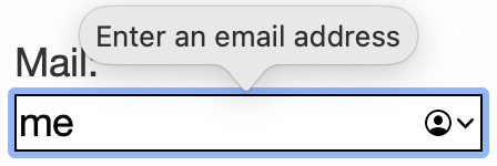 Safaris mail validation